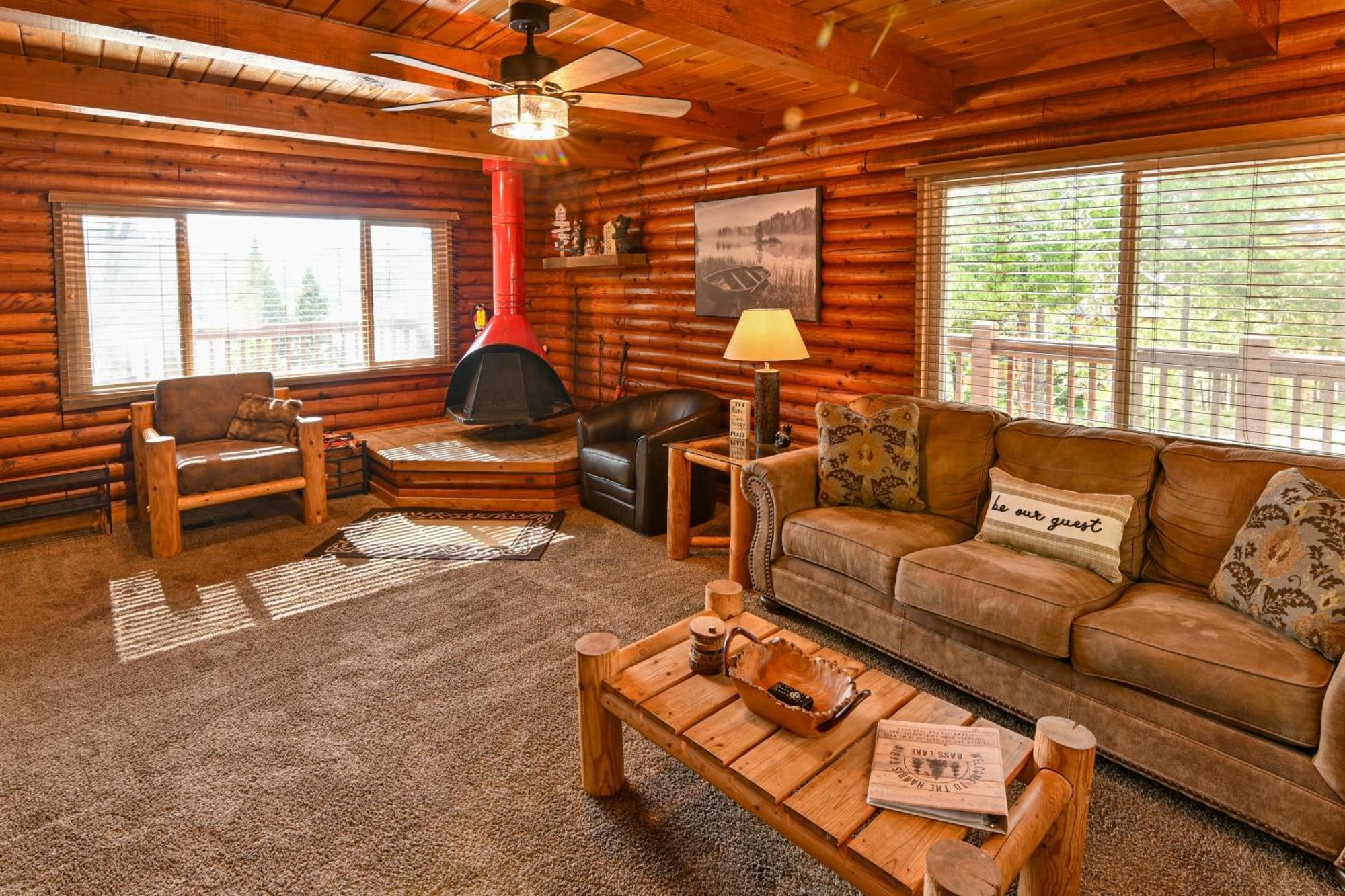 Harris Lakeview Cabin Bass Lake Zewnętrze zdjęcie